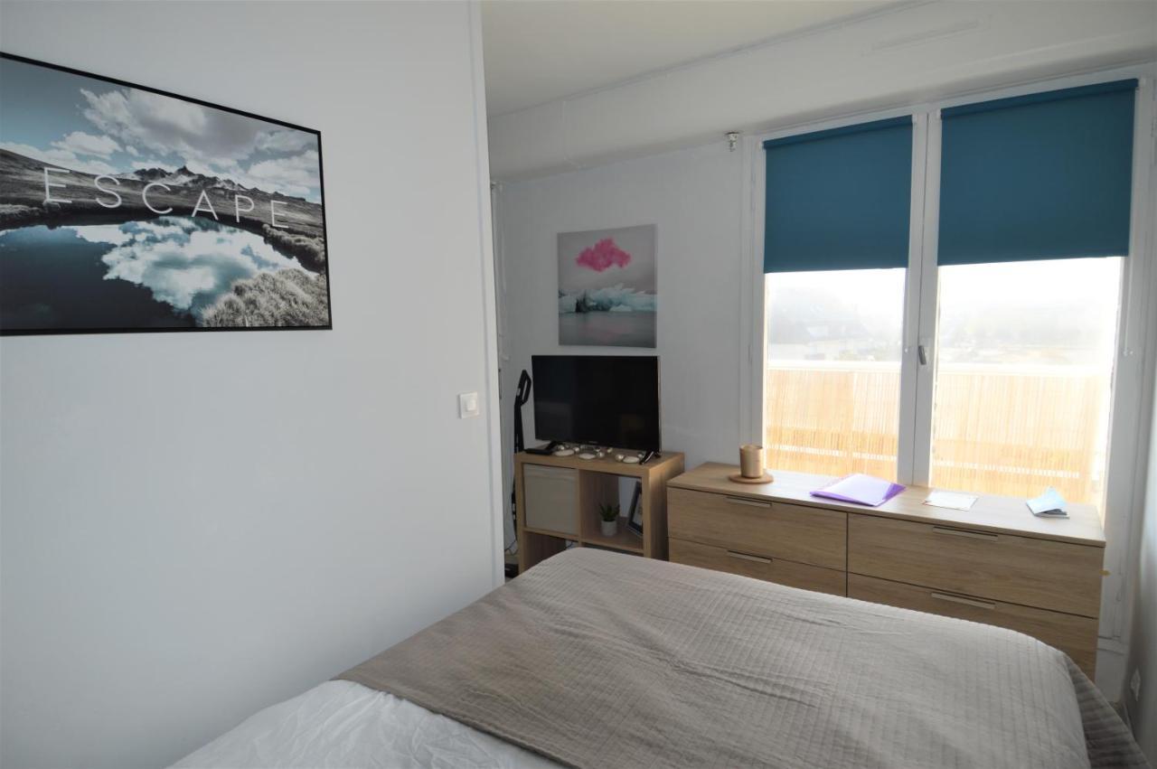 Studio avec chambre - Balcon et à 20m de la mer Apartamento Courseulles-sur-Mer Exterior foto